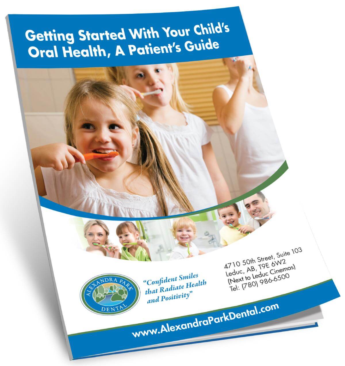 Booklet on guiding your children through dentistry