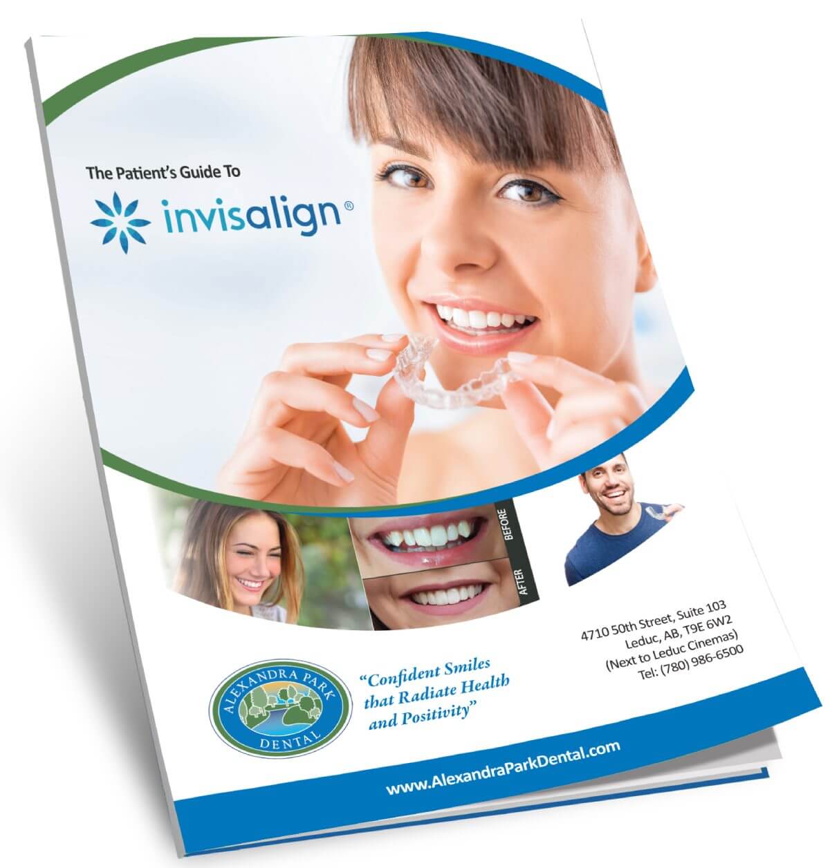 Booklet on guiding people through invisalign treatment